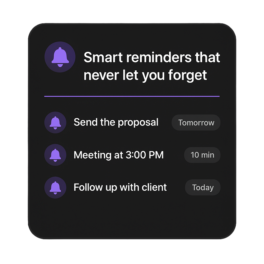 Deadline Tracking Feature